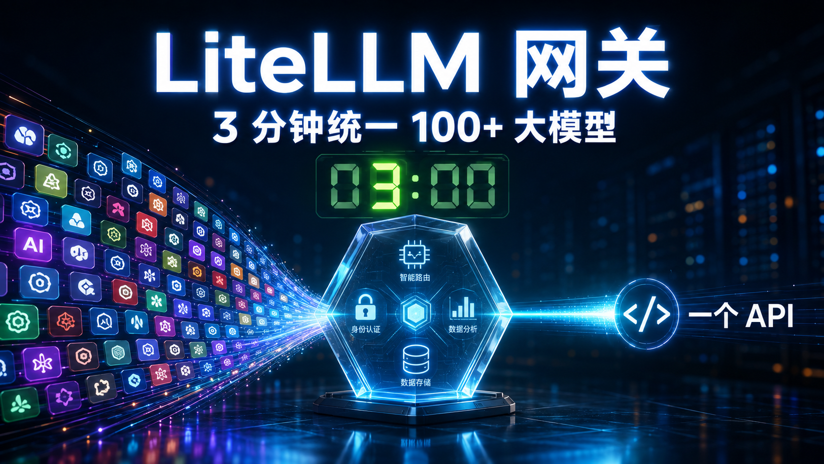 3 分钟把 100 个大模型塞进一个 API：用 LiteLLM 给公司搭一层 LLM 网关