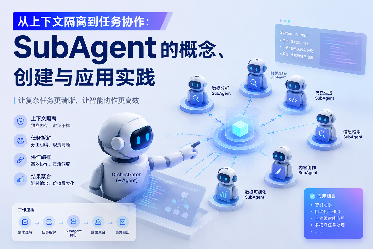 从上下文隔离到任务协作：SubAgent 的概念、创建与应用实践