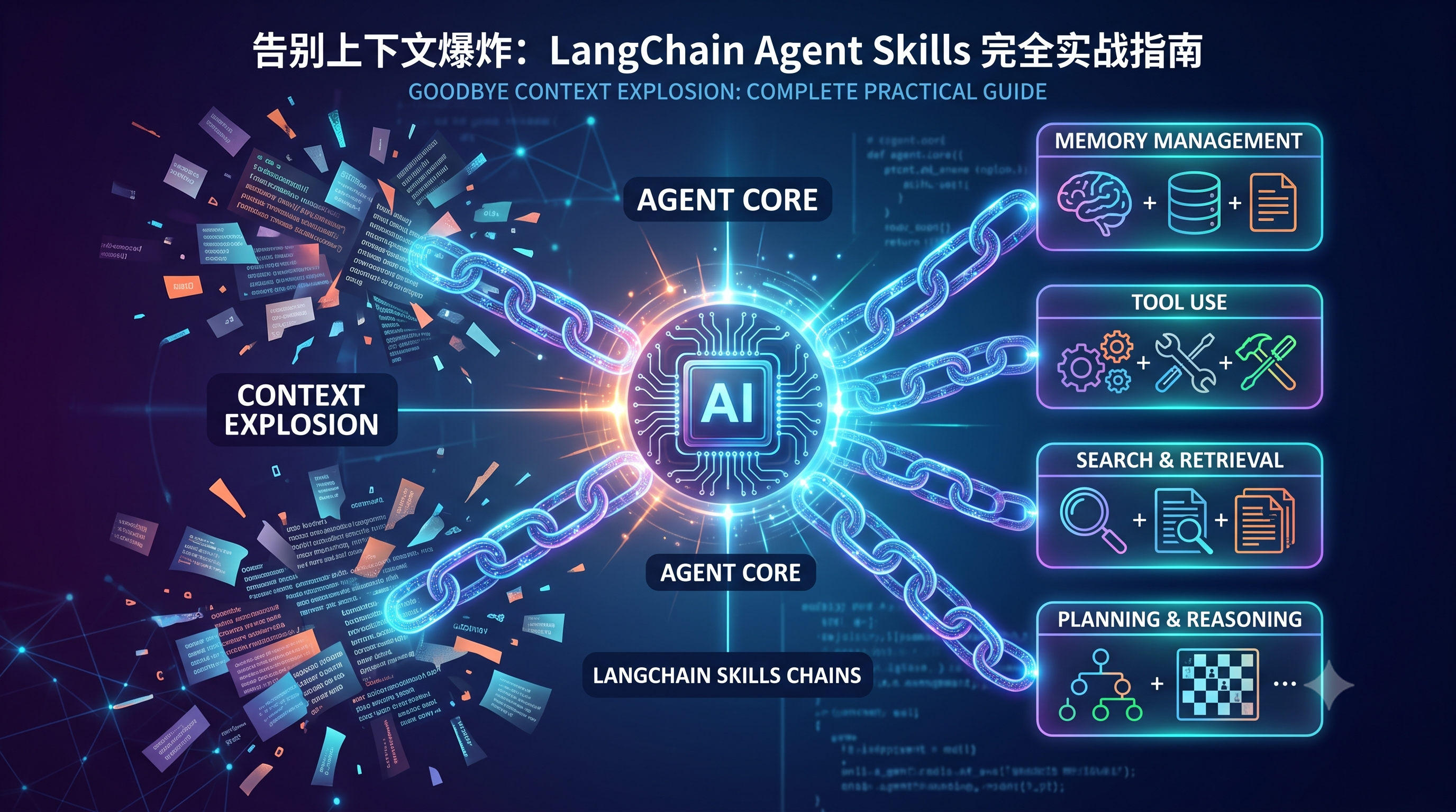 告别上下文爆炸：LangChain Agent Skills 完全实战指南
